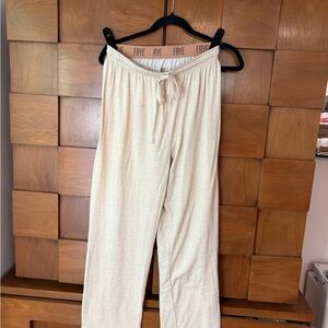 Frye Beige and Tan Branded Tee